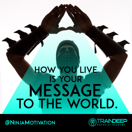 @NinjaMotivation, TrainDeep.com, train deep